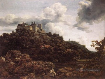  isaakszoon - Château de Bentheim Jacob Isaakszoon van Ruisdael